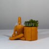 Vaso Homem Sentado Terracota