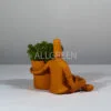Vaso Homem Sentado Terracota - Imagem 3